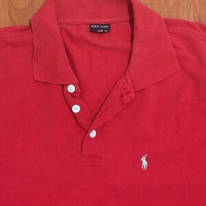 Polo Sport by Ralph Lauren Men's Red Polo Shirt